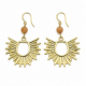 Boucles d'oreilles pendante " Solaris" - Bibop et Lula