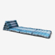 Matelas thaï artisanal bleu - Bibop et Lula
