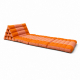 Matelas thaï artisanal orange - Bibop et Lula