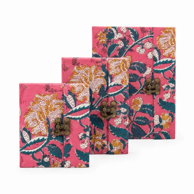 Carnets de notes tissu Rosalie