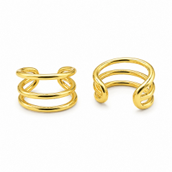 Bague d'oreille sans perçage "Triple" - Bibop et Lula