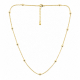 Collier doré "Bille doré" - Bibop et Lula