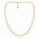 Collier doré "Cotillon vert" - Bibop et Lula