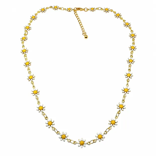 Collier doré "Aster"