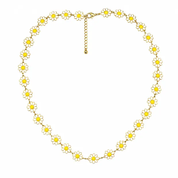 Collier doré "Marguerite"