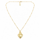 Collier doré "Ex Voto" - Bibop et Lula