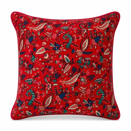 Housse de coussin carré block print Nuit