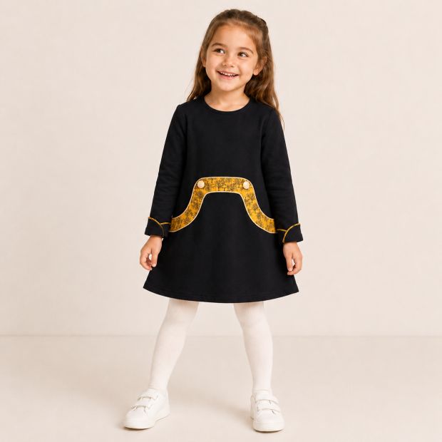Robe Louisa Black Trees