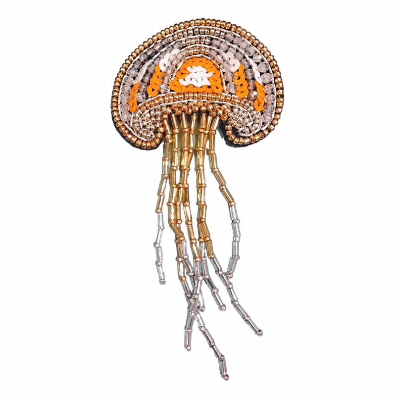 Broche Méduse