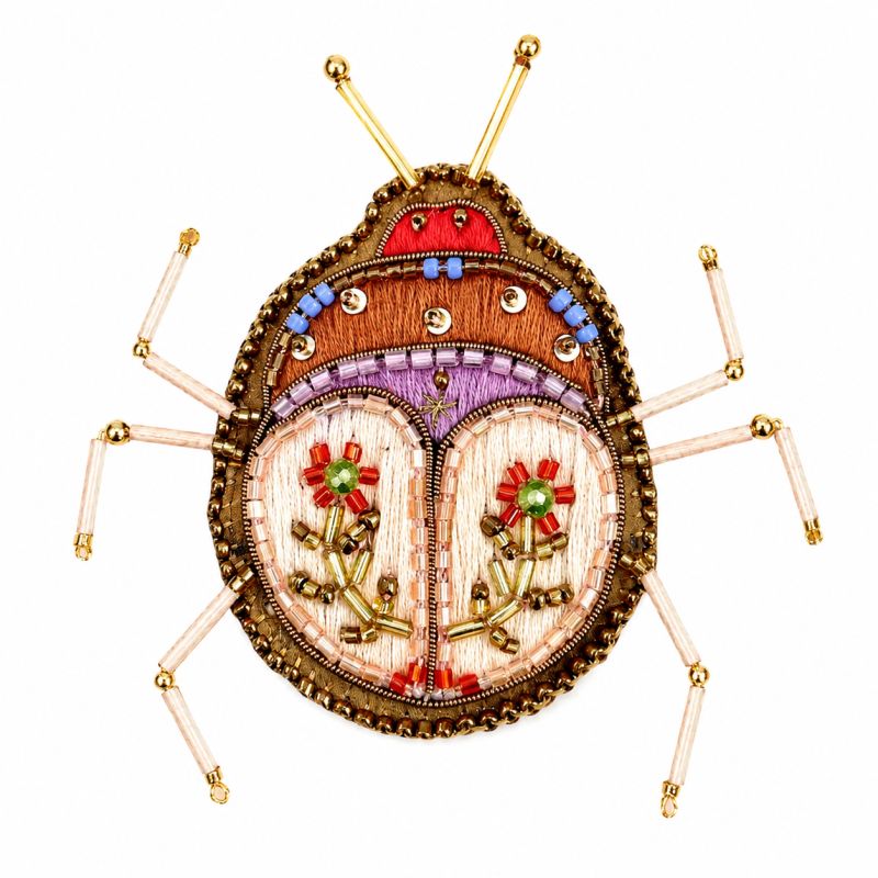 Broche Scarabée