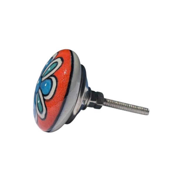 24 - Bouton de meuble céramique