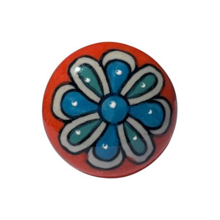 24 - Bouton de meuble céramique
