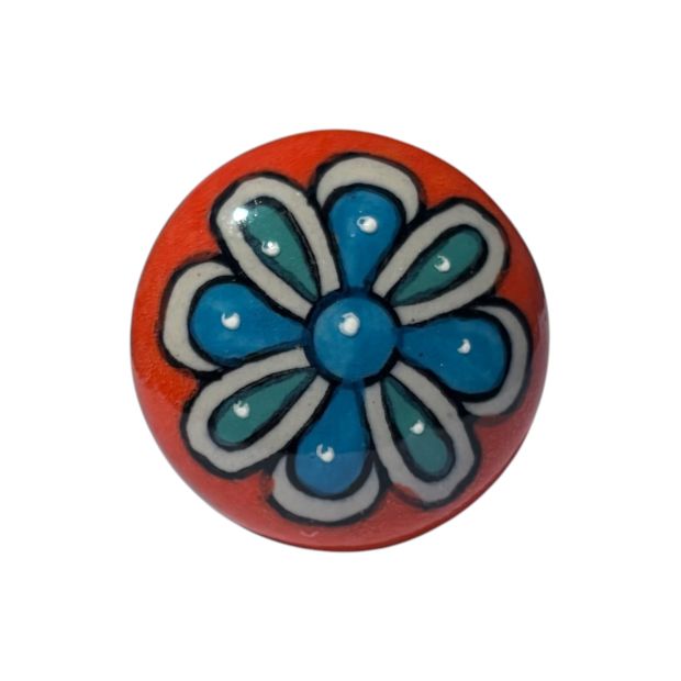 24 - Bouton de meuble céramique