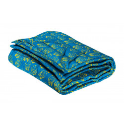 Tour de lit à barreaux bébé tissu créateur hiboux bleu