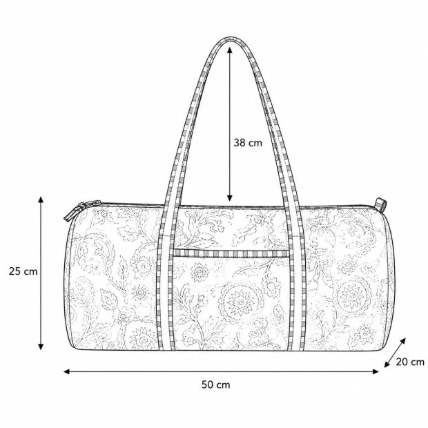 Sac matelassé Week-end Shipra