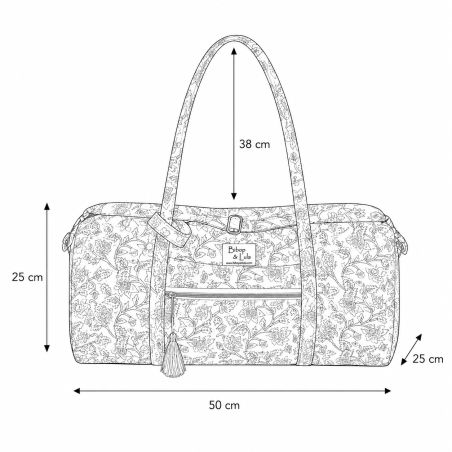 Sac matelassé voyage Narmada
