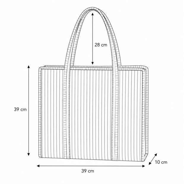 copy ofSac cabas matelassé zippé Kokoro