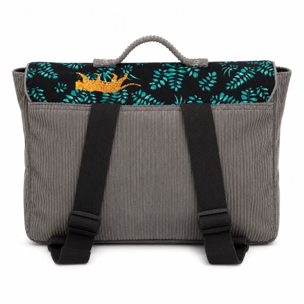 Cartable velours Panthère