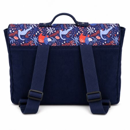 Cartable velours Dinos