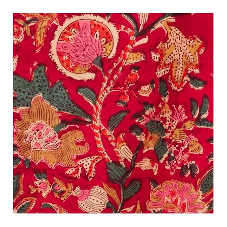 Nappe Jardin Safran rouge