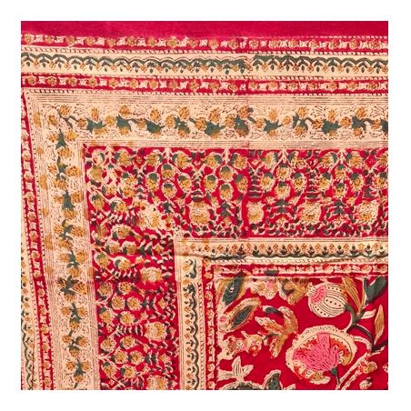 Nappe Jardin Safran rouge