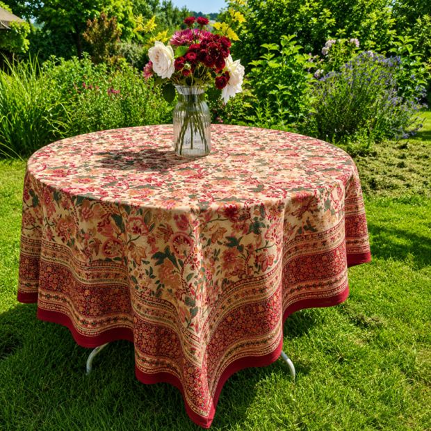 Nappe Jardin Safran 