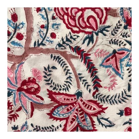 Nappe Rose du Rajasthan