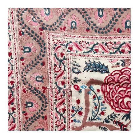 Nappe Rose du Rajasthan