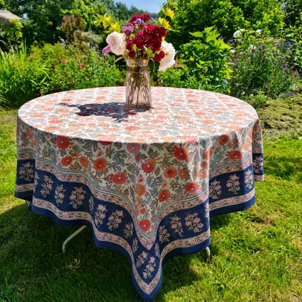 Nappe Bleu Capucine 