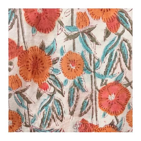 Nappe Bleu Capucine 
