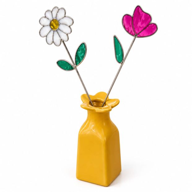 copy ofVase soliflore céramique fleur Orange
