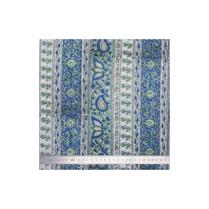 Tissu block print indienChhindwara