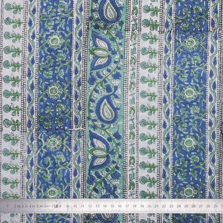Tissu block print indienChhindwara