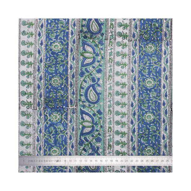 Tissu block print indienChhindwara