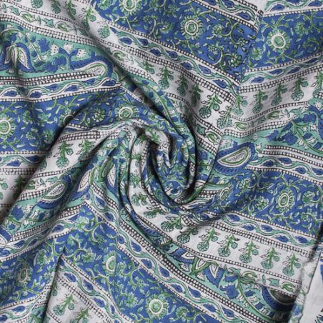 Tissu block print indienChhindwara