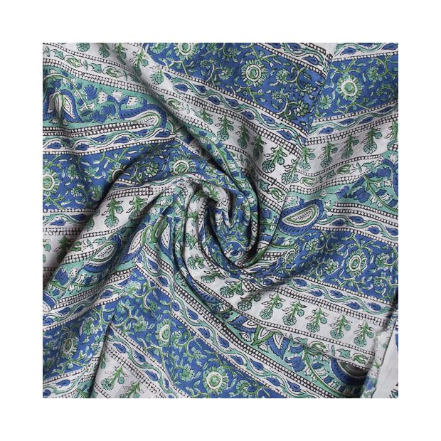Tissu block print indienChhindwara
