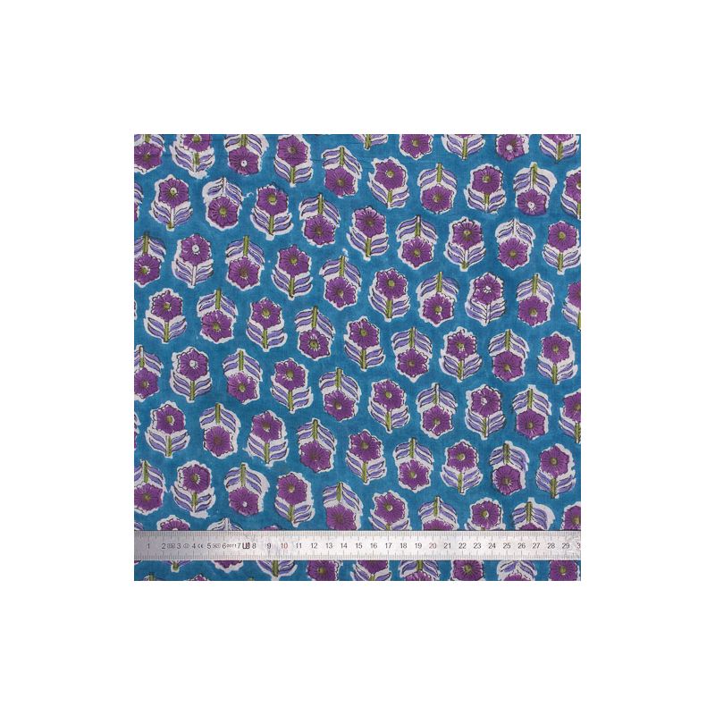 Tissu block print indienSonada