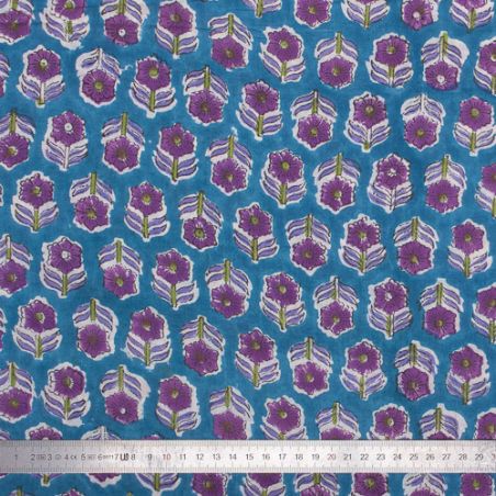 Tissu block print indienSonada