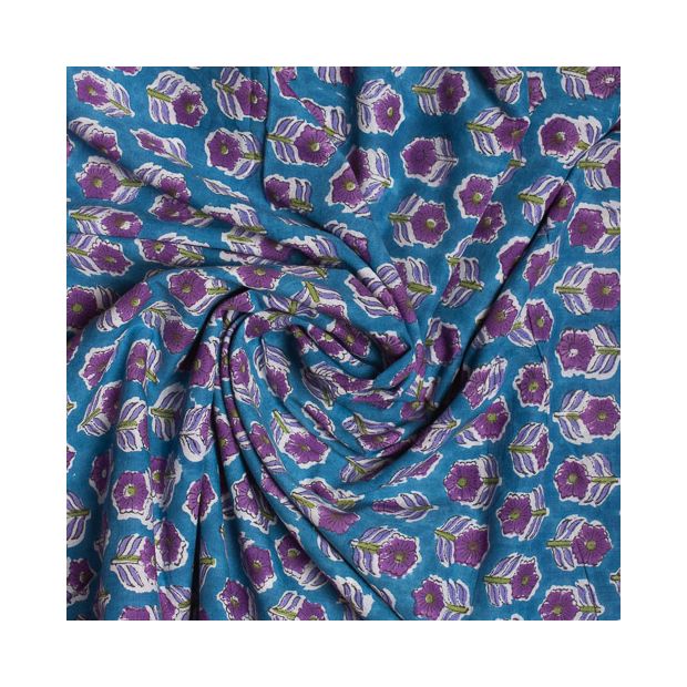 Tissu block print indienSonada