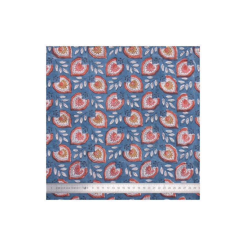 Tissu block print indienBirbara