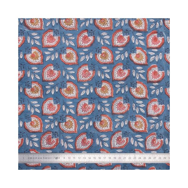 Tissu block print indienBirbara