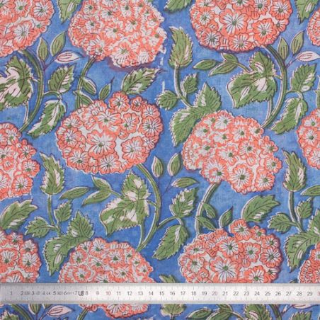 Tissu block print indienBijambari