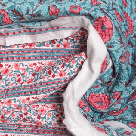 Tissu indien coton matelassé Nako