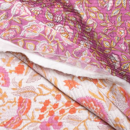 Tissu indien coton matelassé Lakshmi