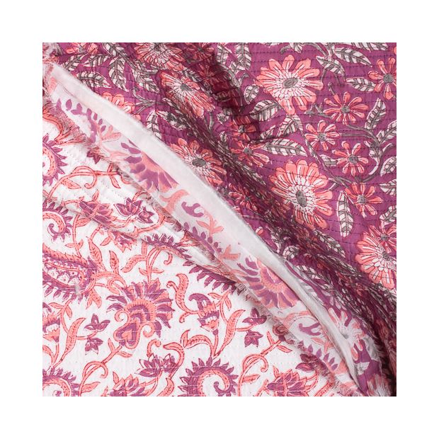 Tissu indien coton matelassé Bânsvâra