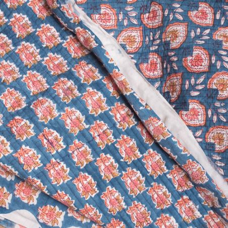 Tissu indien coton matelassé Sikar