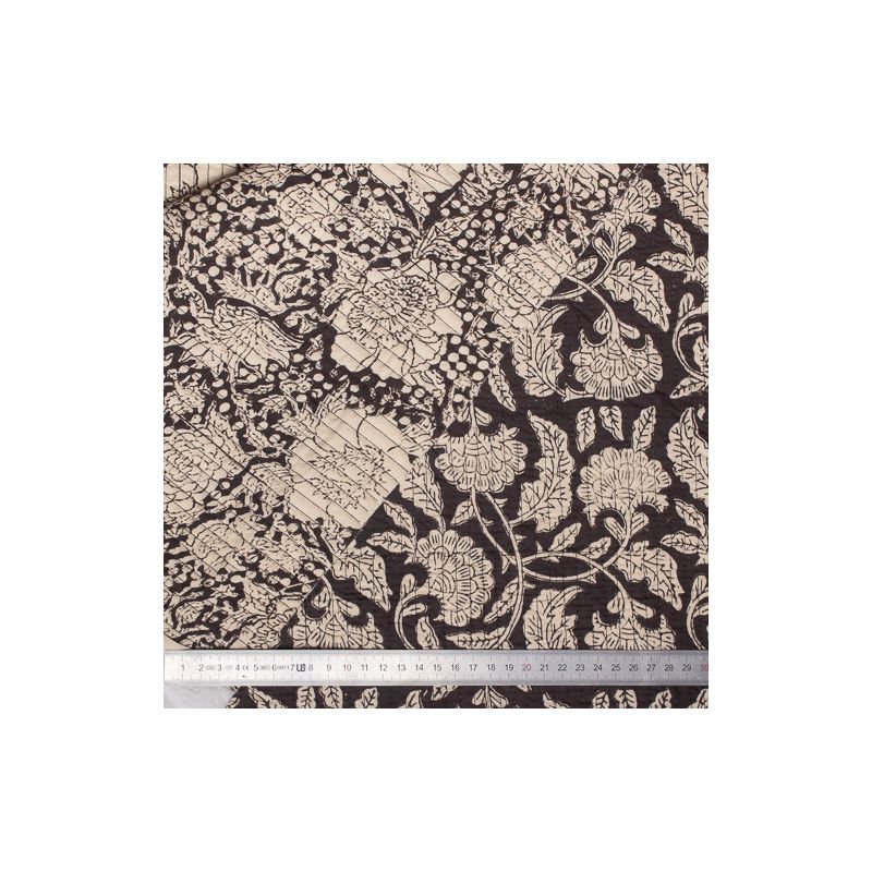 Tissu indien coton matelassé Avara