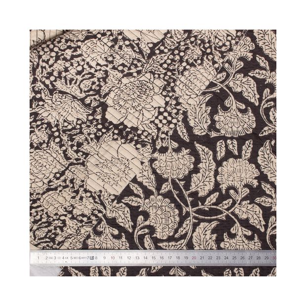 Tissu indien coton matelassé Avara