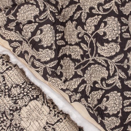 Tissu indien coton matelassé Avara