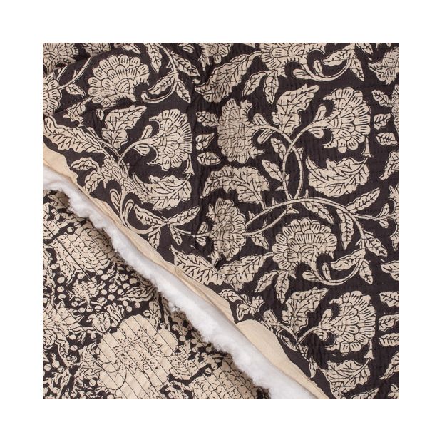 Tissu indien coton matelassé Avara